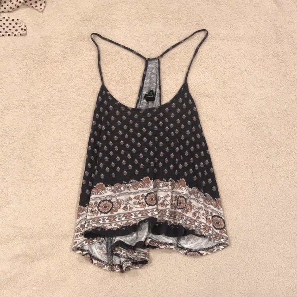 Dark blouse/tank top
